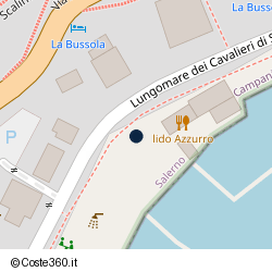 Posizione della concessione balneare Comune di Amalfi, A. 2016, N. 86