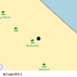 Posizione della concessione demaniale marittima Comune di Riccione, A. 2014, N. 452