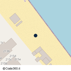 Posizione della concessione balneare Comune di Cesenatico, A. 2024, N. 6