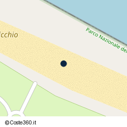 Posizione della concessione balneare Comune di Vieste, A. 2008, N. 13