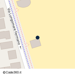 Posizione della concessione balneare Comune di Fermo, A. 2015, N. 2