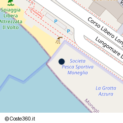Posizione della concessione demaniale marittima Comune di Moneglia, A. 2007, N. 5