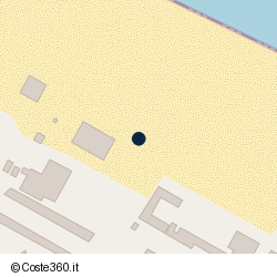 Posizione della concessione balneare Comune di Margherita Di Savoia, A. 2007, N. 17