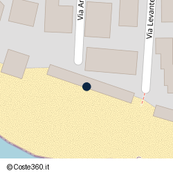 Posizione della concessione balneare Comune di Castiglione Della Pescaia, A. 2009, N. 20