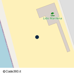 Posizione della concessione balneare Comune di Capaccio, A. 2008, N. 7