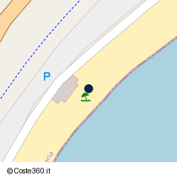 Posizione della concessione balneare Comune di San Remo, A. 2009, N. 51