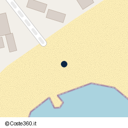 Posizione della concessione balneare Comune di San Felice Circeo, A. 2024, N. 113