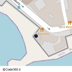 Posizione della concessione demaniale marittima Comune di Gallipoli, A. 2008, N. 19