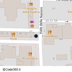 Posizione della concessione demaniale marittima Autorità Portuale Mar Adriatico Centro Settentrionale, A. 2009, N. 37