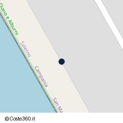 Posizione della concessione demaniale marittima Comune di San Mauro Cilento, A. 2017, N. 5