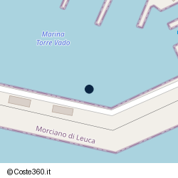 Posizione della concessione demaniale marittima Comune di Morciano Di Leuca, A. 2007, N. 43