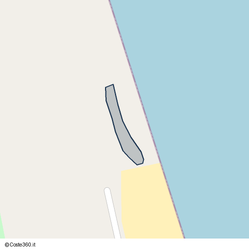 Posizione della spiaggia Spiaggia nei pressi di Fermo, 63822