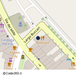 Posizione della concessione demaniale marittima Autorità Portuale di Stretto, A. 2025, N. 5