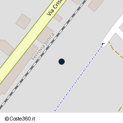 Posizione della concessione demaniale marittima Comune di Locri, A. 2025, N. 46
