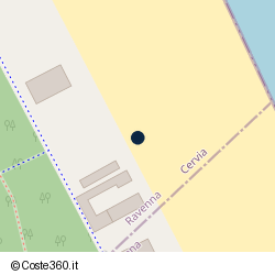 Posizione della concessione balneare Comune di Cervia, A. 2011, N. 101