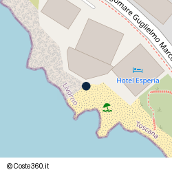 Posizione della concessione demaniale marittima Comune di Piombino, A. 2025, N. 2