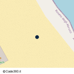 Posizione della concessione demaniale marittima Comune di Roseto Degli Abruzzi, A. 2014, N. 46
