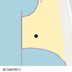 Posizione della concessione demaniale marittima Comune di Amantea, A. 2006, N. 151