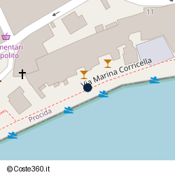 Posizione della concessione demaniale marittima Comune di Procida, A. 2015, N. 6