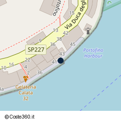 Posizione della concessione demaniale marittima Comune di Portofino, A. 2011, N. 7