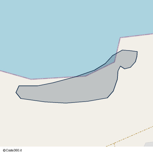 Posizione della spiaggia Spiaggia nei pressi di Via delle Mimose, Cefalù, 90015