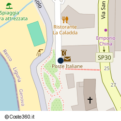 Posizione della concessione demaniale marittima Comune di Recco, A. 2023, N. 354844
