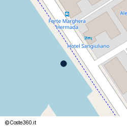 Posizione della concessione demaniale marittima Provv. OOPP di Veneto-Trentino-Friuli, A. 2023, N. 43850