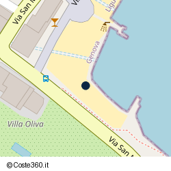 Posizione della concessione demaniale marittima Comune di Rapallo, A. 2004, N. 6S