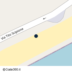 Posizione della concessione balneare Comune di Formia, A. 2004, N. 06
