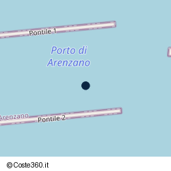 Posizione della concessione balneare Comune Arenzano, A. 2006, N. 1