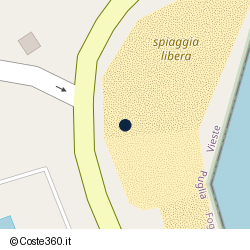 Posizione della concessione demaniale marittima Comune di Vieste, A. 2007, N. 29