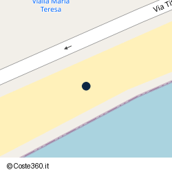 Posizione della concessione balneare Comune di Formia, A. 2003, N. 06