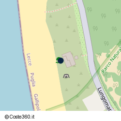 Posizione della concessione demaniale marittima Comune di Gallipoli, A. 2009, N. 37