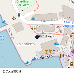 Posizione della concessione demaniale marittima Comune di Camogli, A. 2024, N. 09