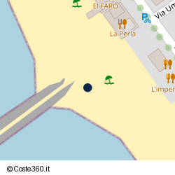 Posizione della concessione demaniale marittima Comune di Cecina, A. 2025, N. 195