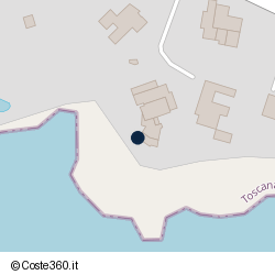 Posizione della concessione demaniale marittima Comune di Orbetello, A. 2025, N. 3