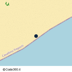 Posizione della concessione demaniale marittima Comune di Cavallino-Treporti, A. 2025, N. 56