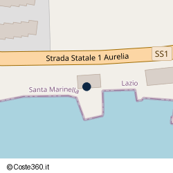 Posizione della concessione demaniale marittima Comune di Santa Marinella, A. 2008, N. 41