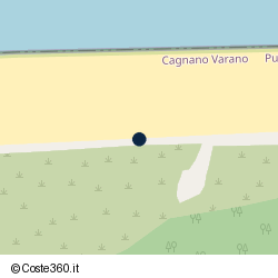 Posizione della concessione demaniale marittima Comune di Cagnano Varano, A. 2018, N. 2