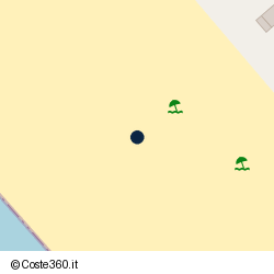 Posizione della concessione balneare Comune di Forte Dei Marmi, A. 2005, N. 69