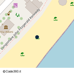 Posizione della concessione balneare Comune di Spotorno, A. 2025, N. 10