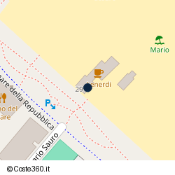 Posizione della concessione demaniale marittima Comune di Riccione, A. 2014, N. 382