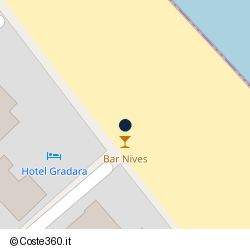 Posizione della concessione demaniale marittima Comune di Bellaria-Igea Marina, A. 2019, N. 56