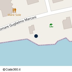 Posizione della concessione demaniale marittima Comune di Santa Marinella, A. 2008, N. 21