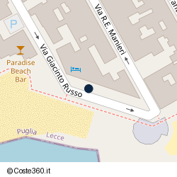 Posizione della concessione demaniale marittima Comune di Porto Cesareo, A. 2025, N. 5