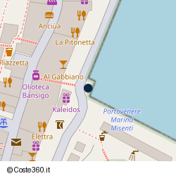 Posizione della concessione balneare Comune di Portovenere, A. 2023, N. 1