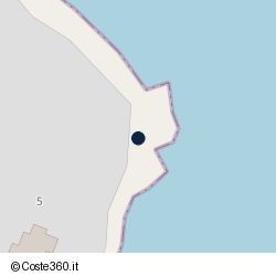 Posizione della concessione demaniale marittima Regione di Sardegna, A. 2013, N. 551DTO