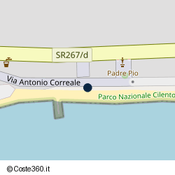 Posizione della concessione demaniale marittima Comune di Pollica, A. 2020, N. 279