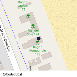 Posizione della concessione demaniale marittima Comune di Cervia, A. 2013, N. 39