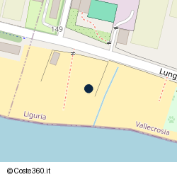 Posizione della concessione demaniale marittima Comune di Vallecrosia, A. 2018, N. 02